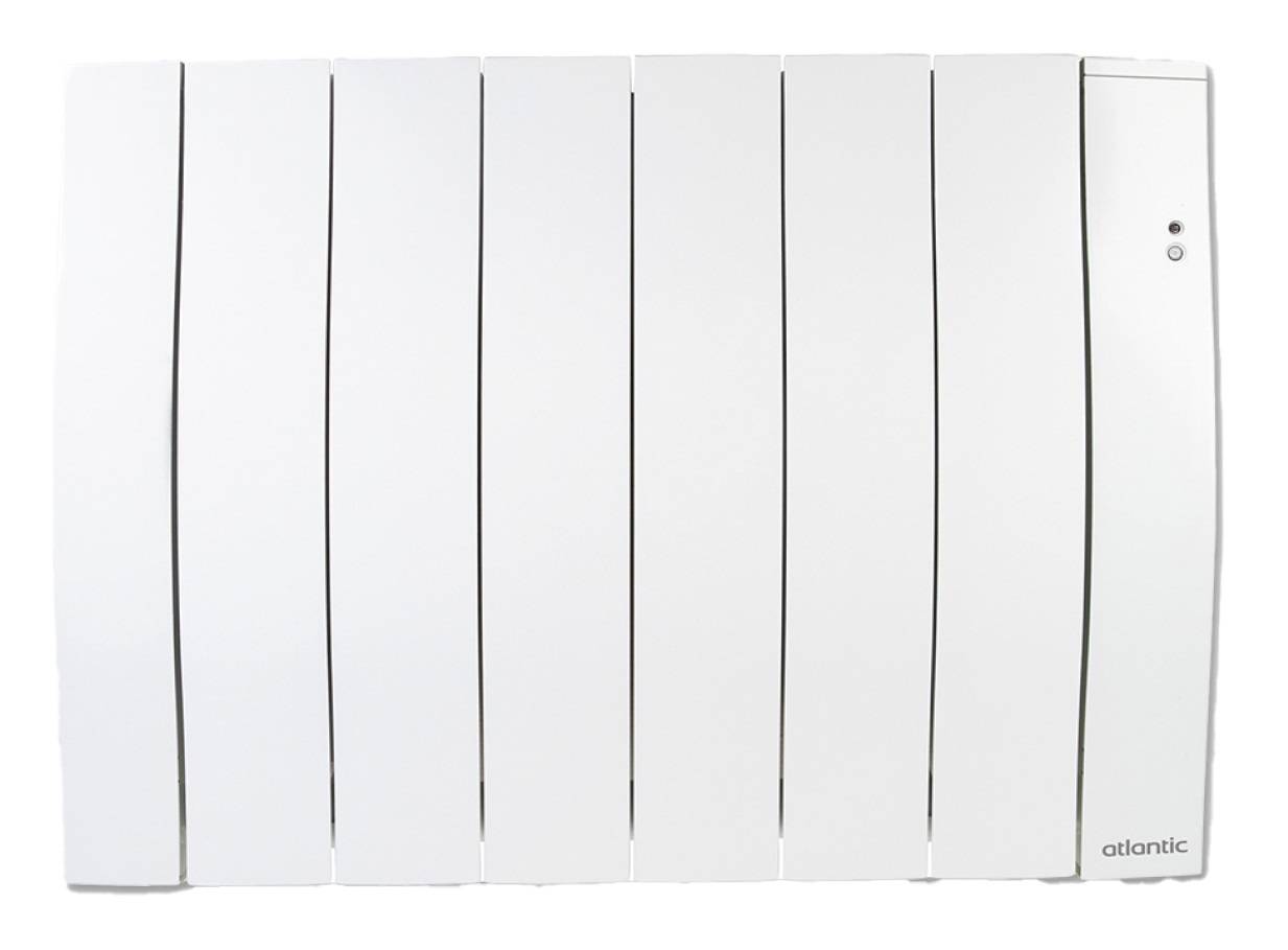 Radiateur Galapagos Néo pilotage intelligent connecté horizontal 2000W blanc - ATLANTIC - 500614 - Image 1