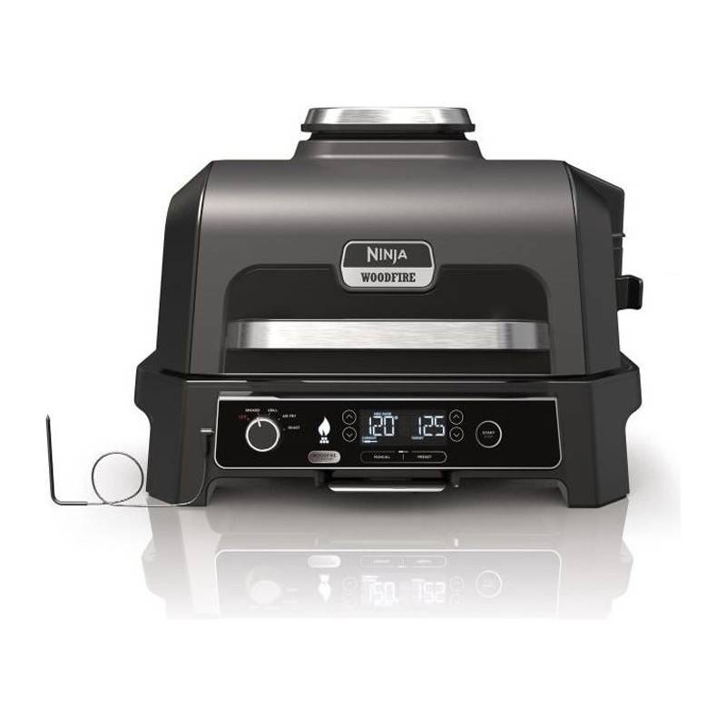 Barbecue électrique Et Fumoir Avec Thermometre - Ninja - Woodfire Pro Xl - Og850eu - Barbecue Et Air Fryer D'extérieur - Image 1