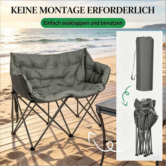 Chaise d’accent, chaise de camping, chaise pliante, chaise de plage, chaise de jardin - Image 6