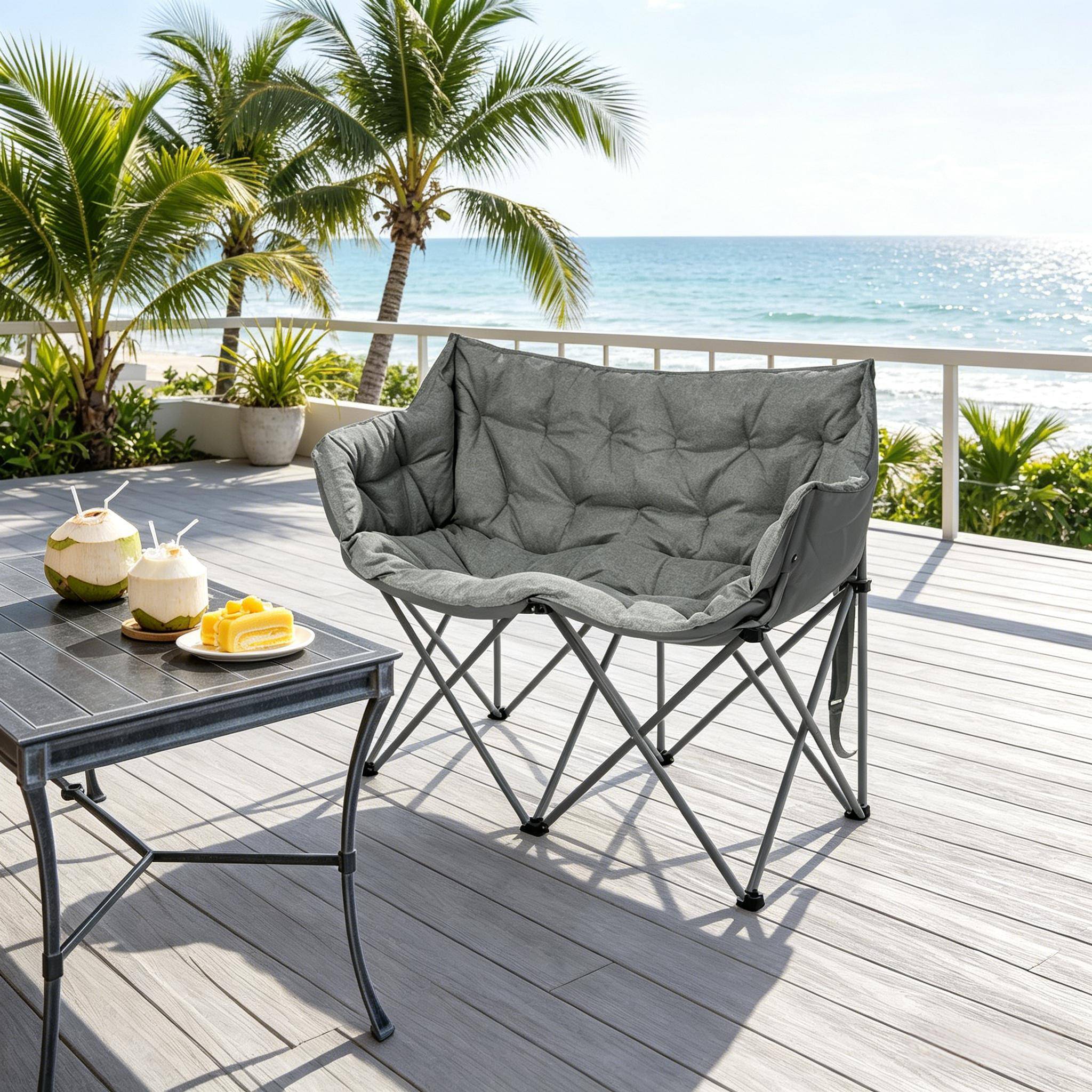 Chaise d’accent, chaise de camping, chaise pliante, chaise de plage, chaise de jardin - Image 2