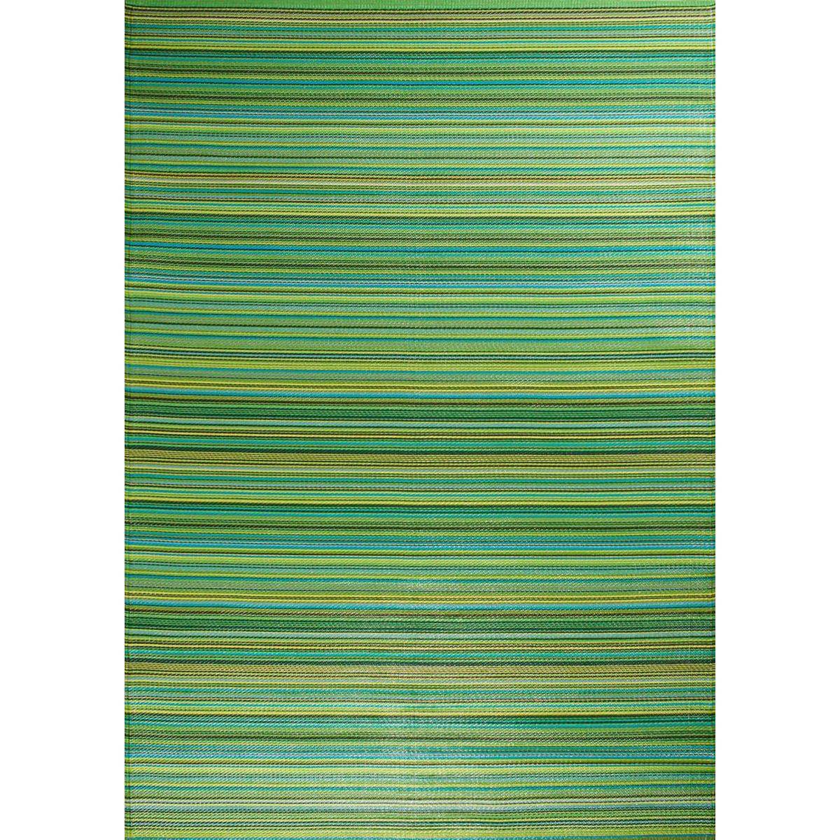Jardindeco - Tapis extérieur en polypropylène Spargi 1746 vert 180 x 280 cm - Image 1