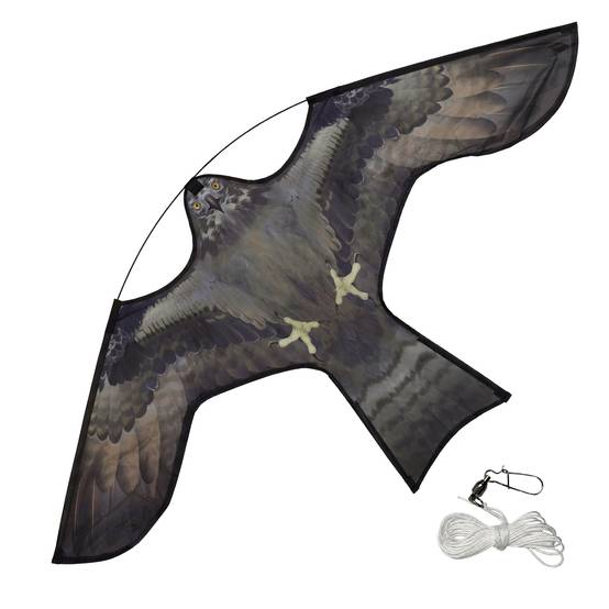 Cerf volant anti oiseaux effaroucheur sans mat Faucon modele F - Image 1