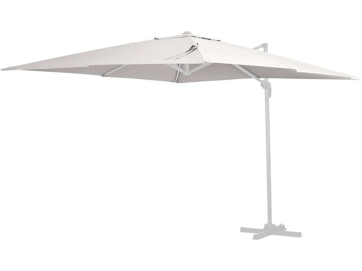 Toile Pour Parasol Jardin Déporté "sun 4" - 3 X 4 M - Ecru -habitat Et Jardin - Image 1