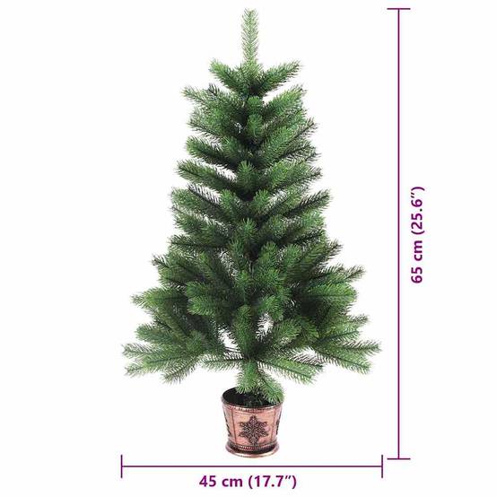 ComfortXL - Sapin de Noël Conique 65 cm Lumineux, Kit Déco Complet avec 150 LED et 61 Boules, Aspect Réaliste – ComfortXL Outdoor Living - Image 10