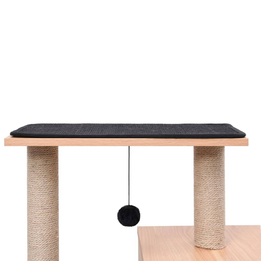 Vidaxl - Arbre à chat avec tapis à gratter en sisal 82 cm vidaXL 170922 - Image 4