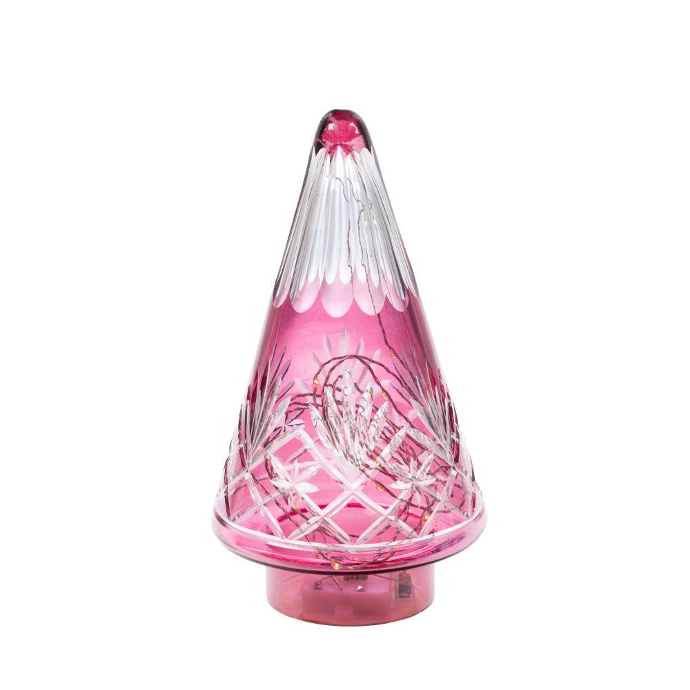 Amadeus - Sapin de Noël Led rose 24 cm - Image 2