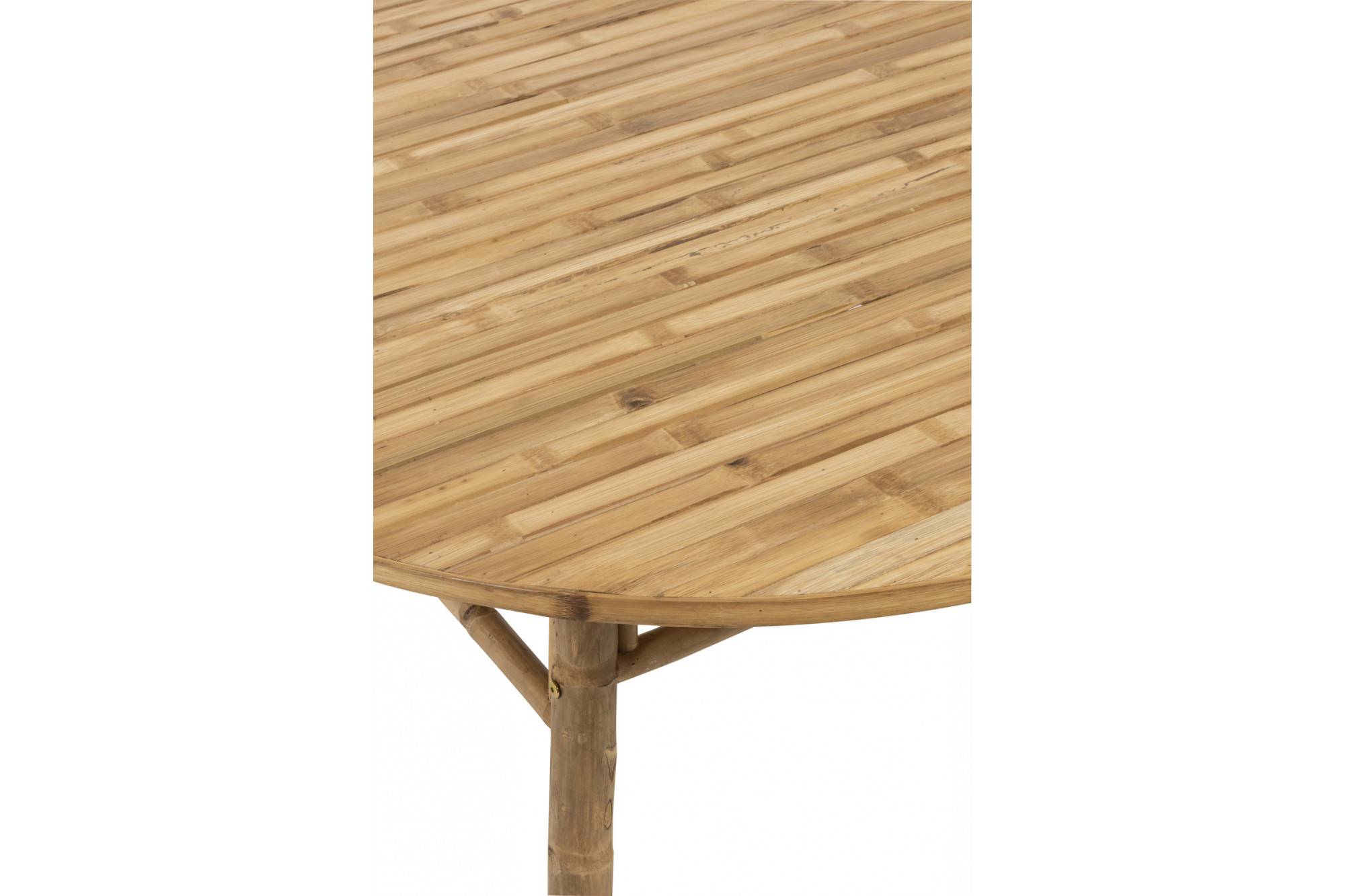Table basse ronde en bambou D120 - NARA - Image 3
