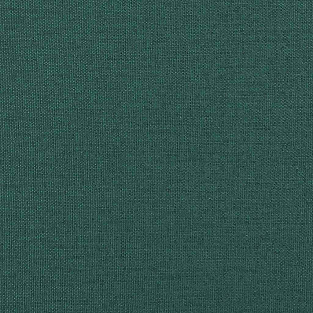 Coussins de siège 2 pcs Vert foncé Ø80 x 29 cm tissu Maison Chic - Image 8