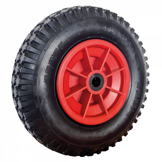 Linxor - Roue gonflable pour brouette - 4.10 / 3.50 - 6 - Alésage 20 mm - Linxor - Image 1