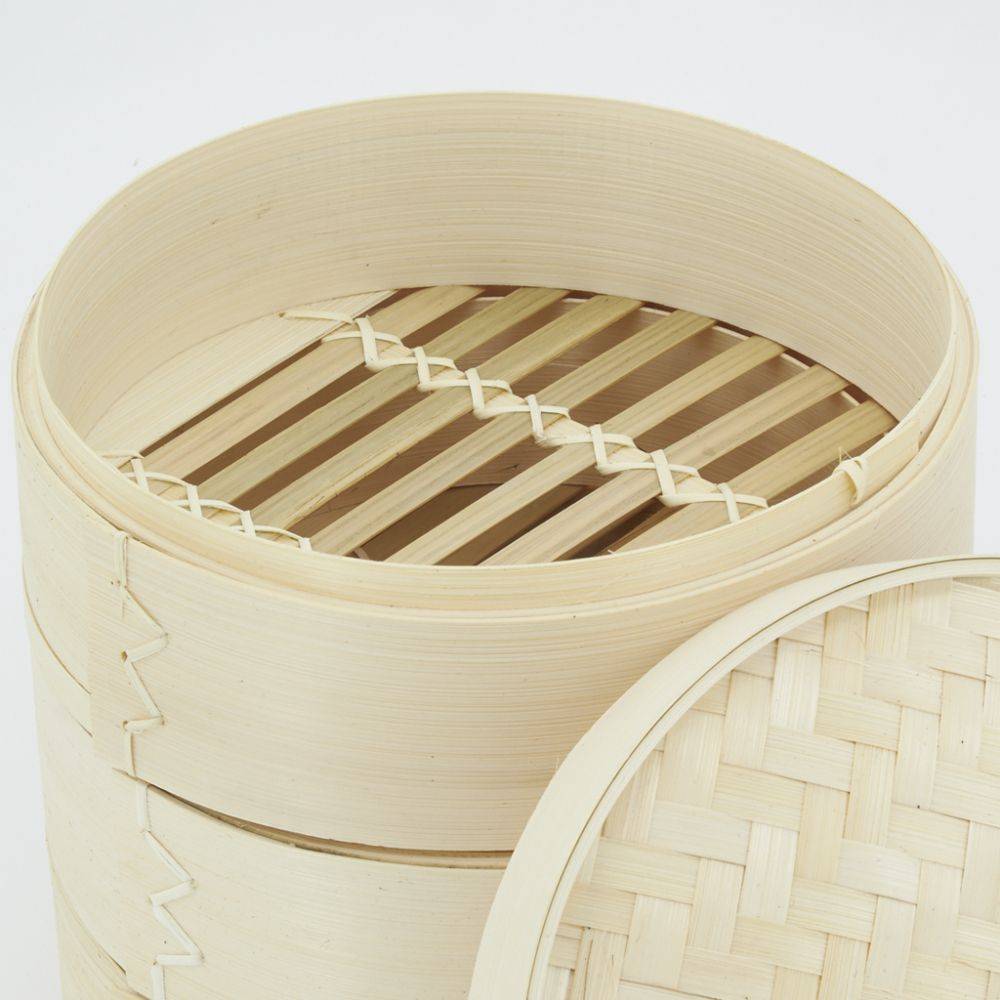 Aubry Gaspard - Cuit vapeur en bambou 3 étages Diamètre 23 cm - Image 4
