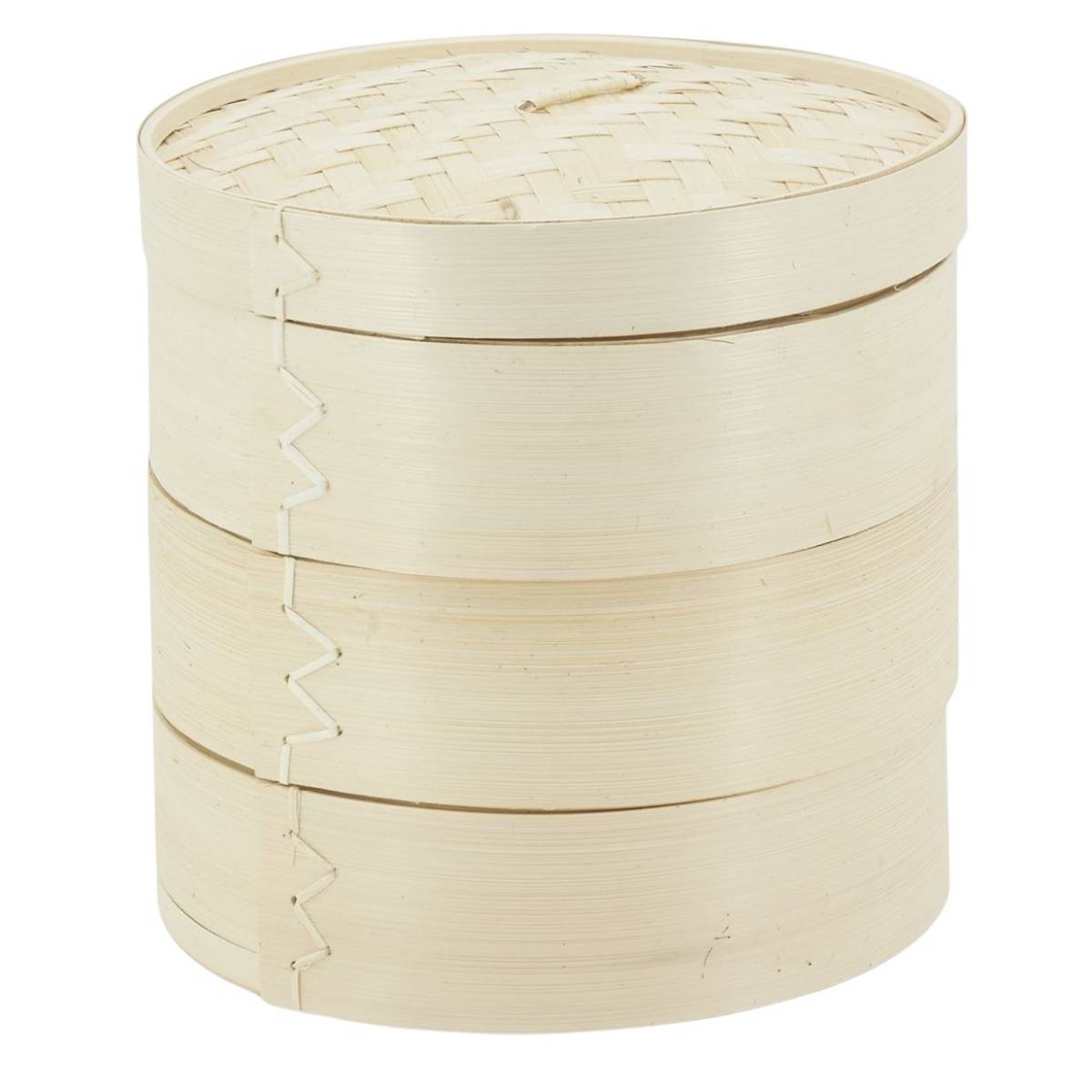 Aubry Gaspard - Cuit vapeur en bambou 3 étages Diamètre 23 cm - Image 1