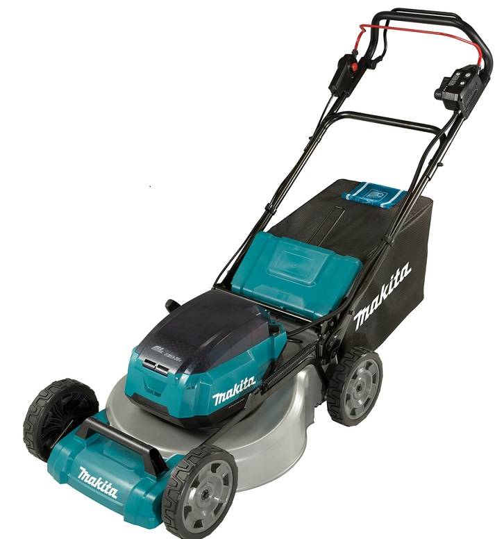 Makita - Tondeuse à gazon 2x18V LXT 46cm + 4 batteries 5Ah + chargeur - MAKITA - DLM465PT4 - Image 2