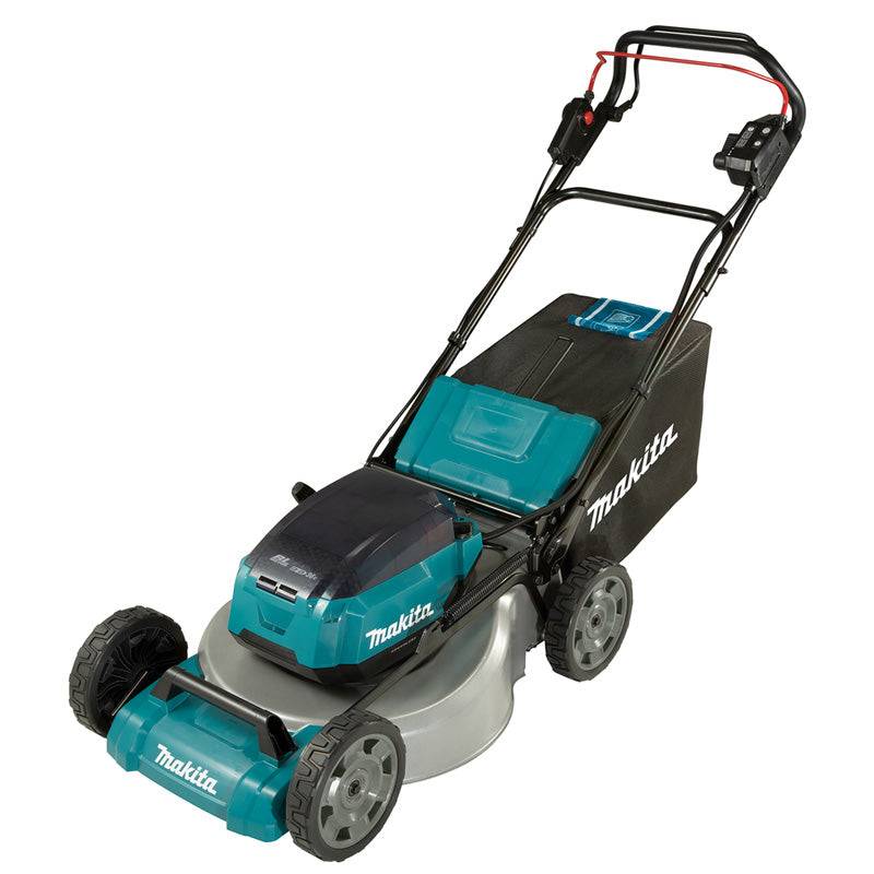 Tondeuse 46 cm LXT 36 V MAKITA DLM465PT4 avec 4 batteries 18 V 5,0 Ah et chargeur rapide Makita - Image 1