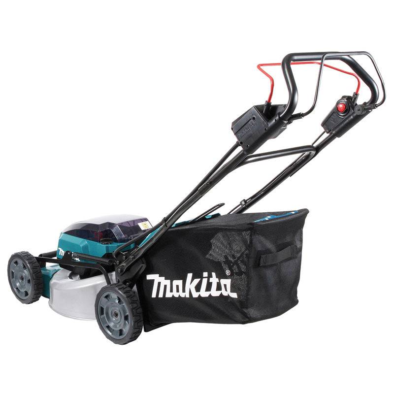 Tondeuse 46 cm LXT 36 V MAKITA DLM465PT4 avec 4 batteries 18 V 5,0 Ah et chargeur rapide Makita - Image 3