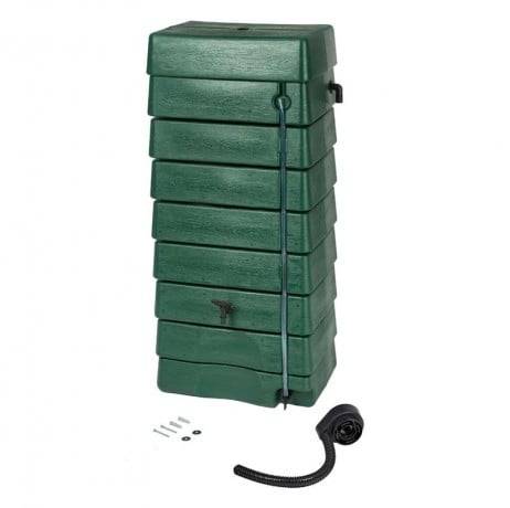 Récupérateur d'eau tonneau forme murale 276 litres - Image 1