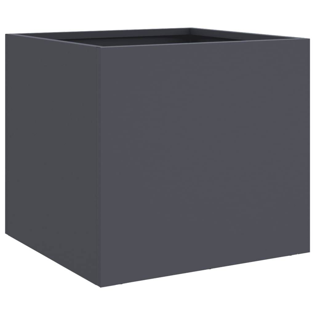 Vidaxl - Jardinière anthracite 32x30x29 cm acier vidaXL 841539 - Image 8
