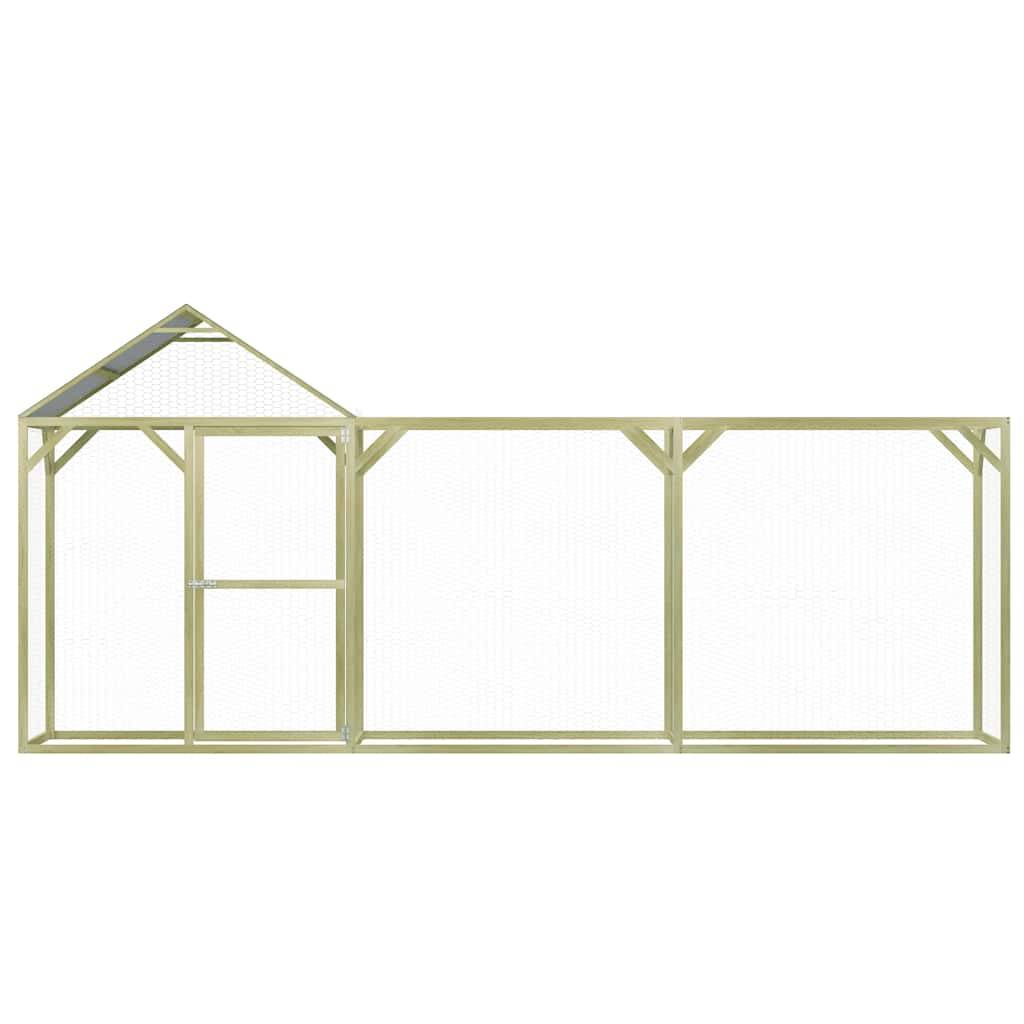 Vidaxl - Poulailler 4,5x1,5x2 m Pinède imprégnée vidaXL 278401 - Image 2