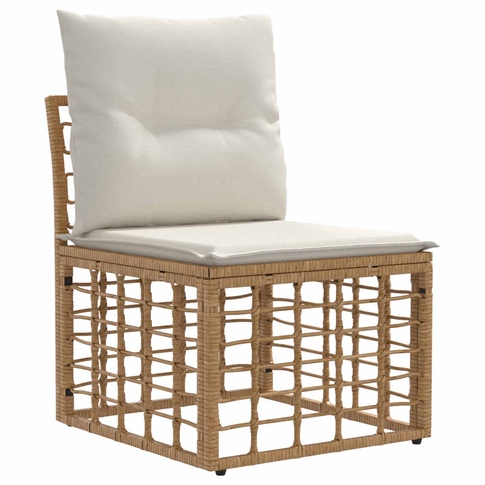 Vidaxl - Ensemble de canapés d'extérieur 4 place-Salons de jardin Naturel Polyester 967051 - Image 4