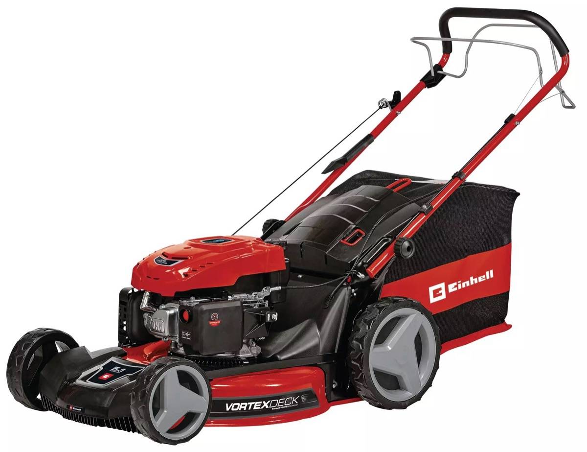 Einhell - Kit thermique jardin Einhell – Tondeuse 56 cm - débroussailleuse - taille-haie - tronçonneuse - Image 2