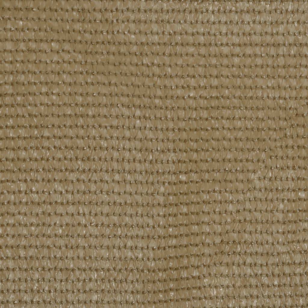 Helloshop26 - Écran de balcon brise pare vue protection confidentialité 120 x 400 cm PEHD taupe - Image 3