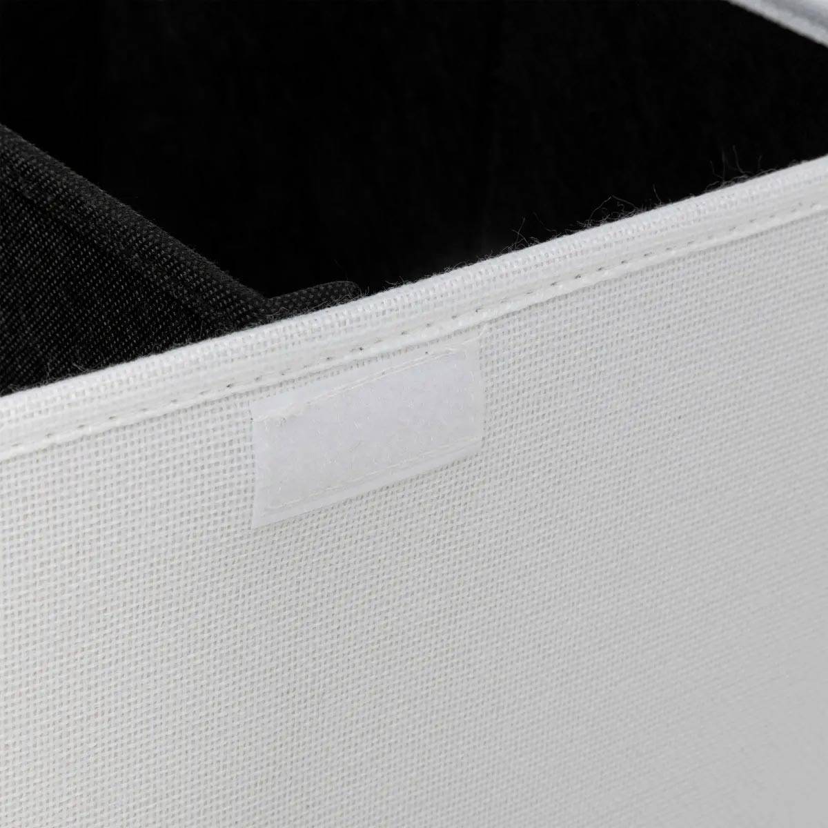 Panier à Linge Avec Séparateur "Colors" 74L Blanc - Image 5