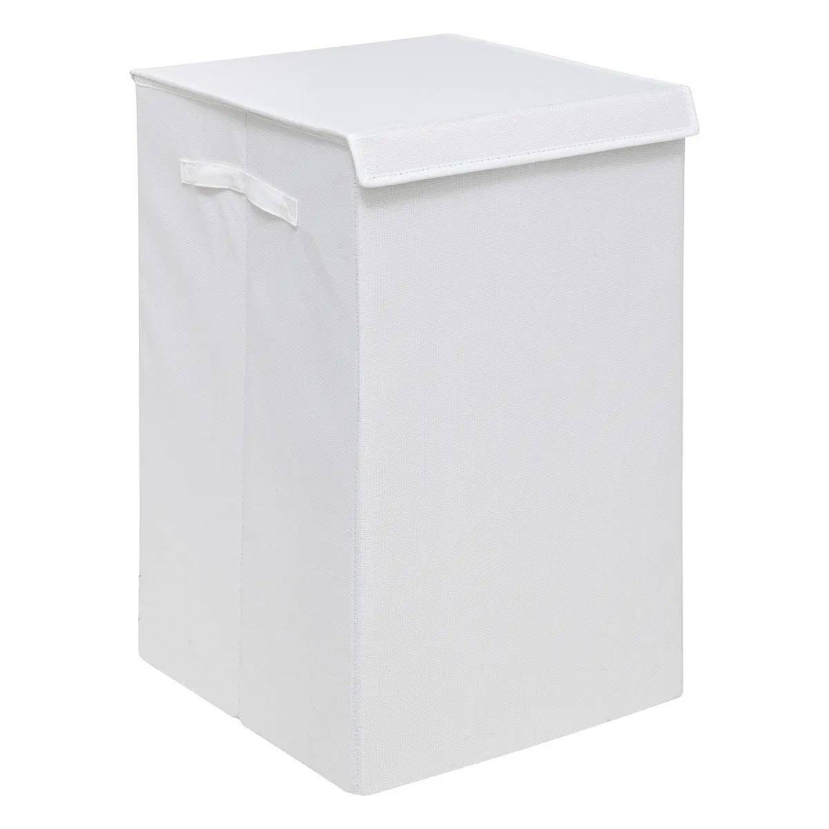 Panier à Linge Avec Séparateur "Colors" 74L Blanc - Image 1