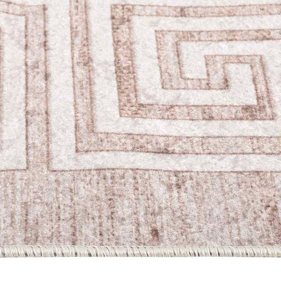 Tapis de Couloir Velours Lavable en Machine Antidérapant et Antibactérien Beige 80x300 cm – ComfortXL Outdoor Living - Image 5