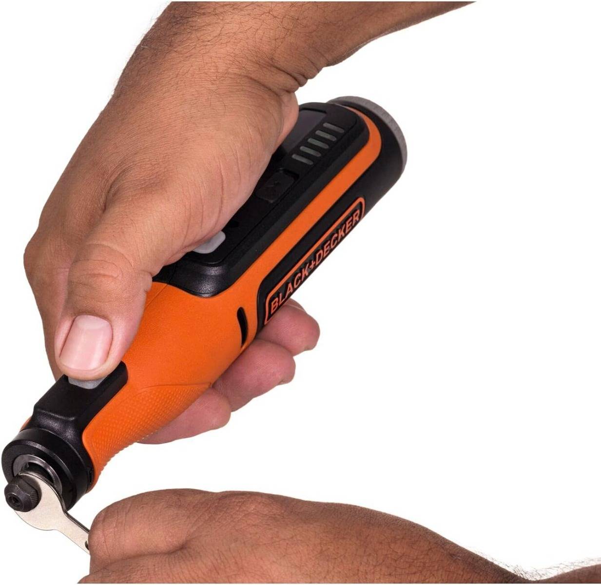 Outil multifonction rotatif 7,2 V - BLACK+DECKER - avec 1 batterie 1.5 Ah + 50 accessoires - coffret - BCRT8IK-XJ - Image 4