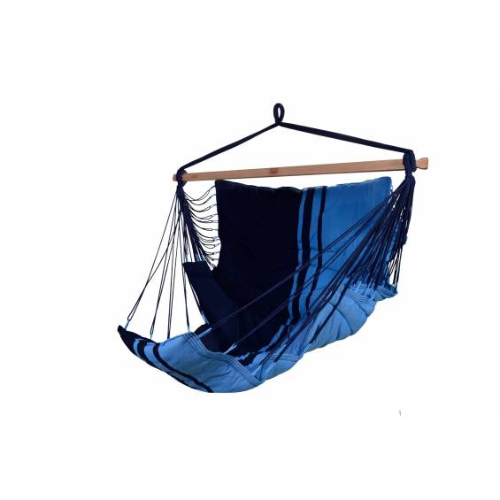 Jobek - Chaise Hamac KONFORT 225x130 cm en Polypropylène molletonnée Caraïbes certifié FSC 100% JOBEK - Image 1