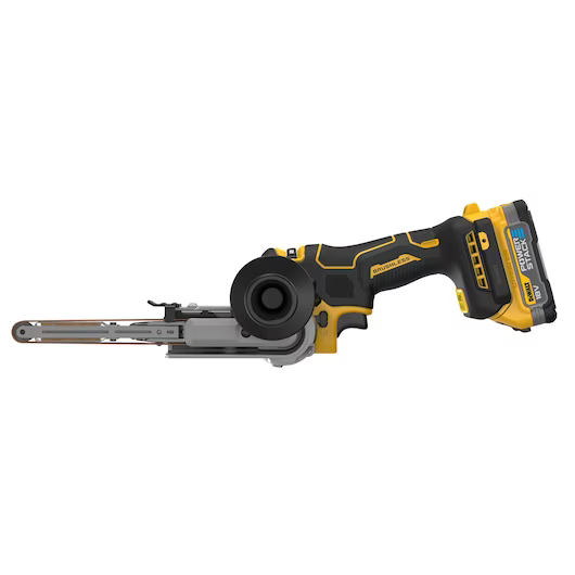 Lime à bande DEWALT XR 18V - 2 batteries 1.7Ah Powerstack + chargeur + coffret - DCM200E2T-QW - Image 3