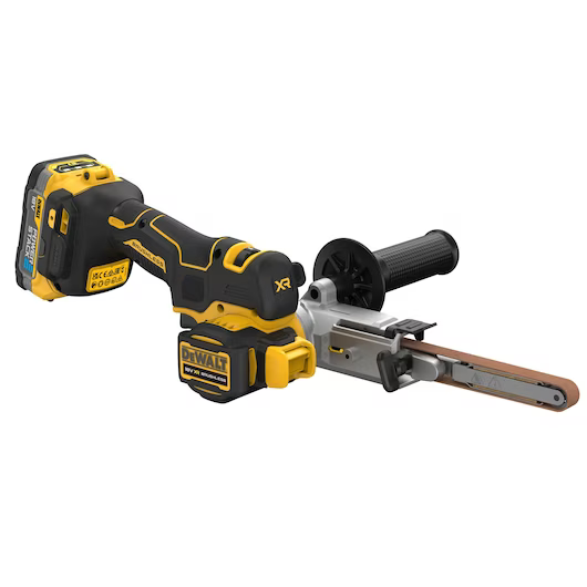 Lime à bande DEWALT XR 18V - 2 batteries 1.7Ah Powerstack + chargeur + coffret - DCM200E2T-QW - Image 6