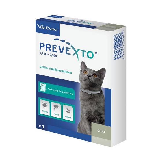 Prevexto - Collier antiparasitaire Chat 1 Unité - Image 3