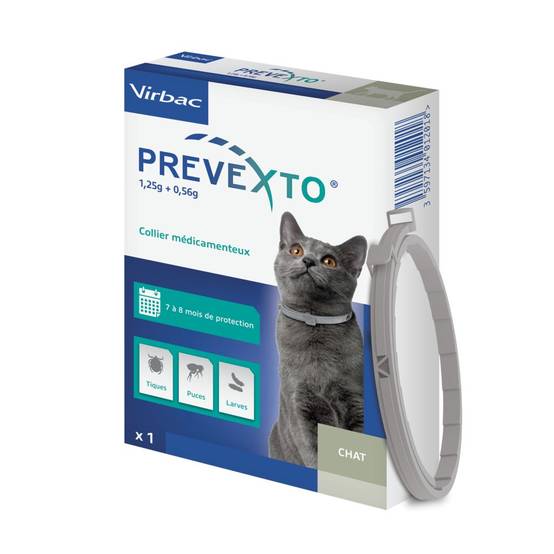 Prevexto - Collier antiparasitaire Chat 1 Unité - Image 6
