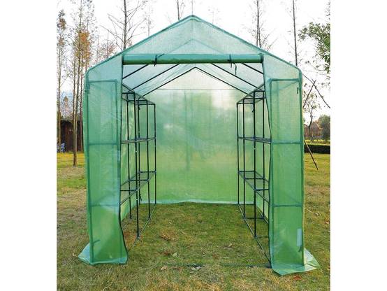 Serre Tomate Petunia- 4.4m² - 2.5 X 1.7 X 2.1 M -habitat Et Jardin - Image 2