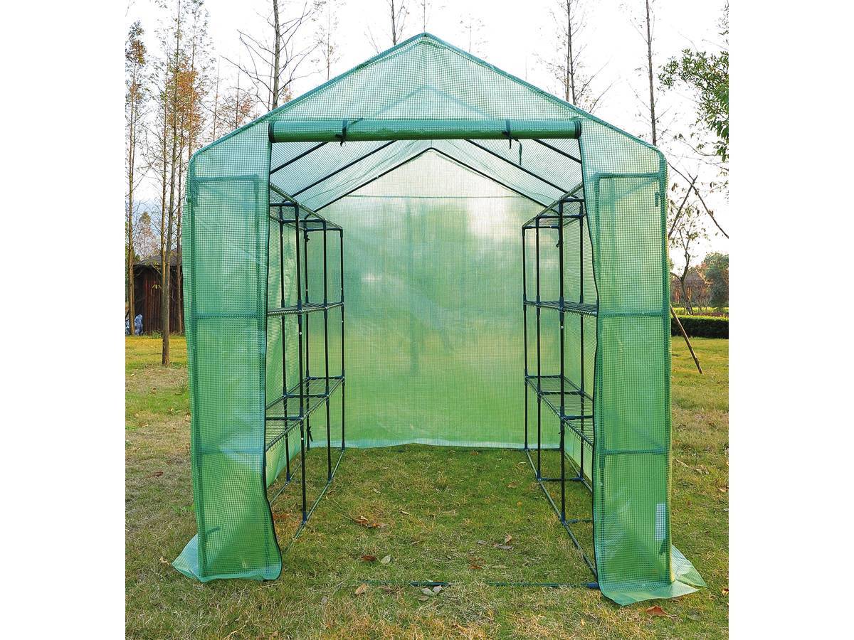 Serre Tomate Petunia- 4.4m² - 2.5 X 1.7 X 2.1 M -habitat Et Jardin - Image 2