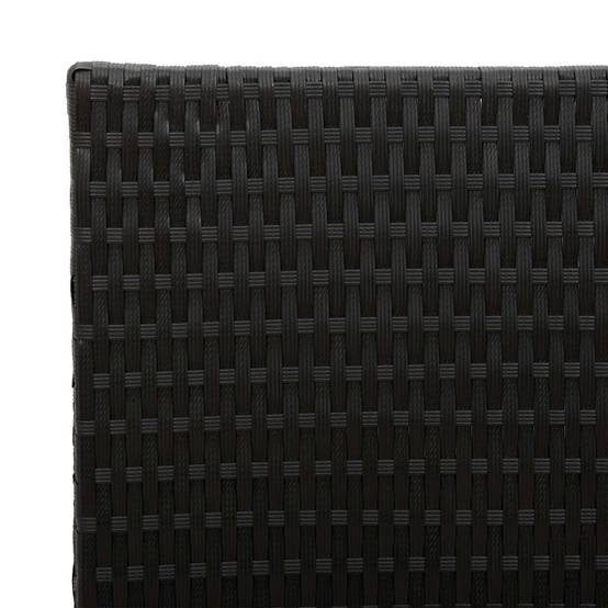 Cache-pot polyrotin noir 55 x 22 x 70 cm, Poids:5kg - PANGIVO - Image 6