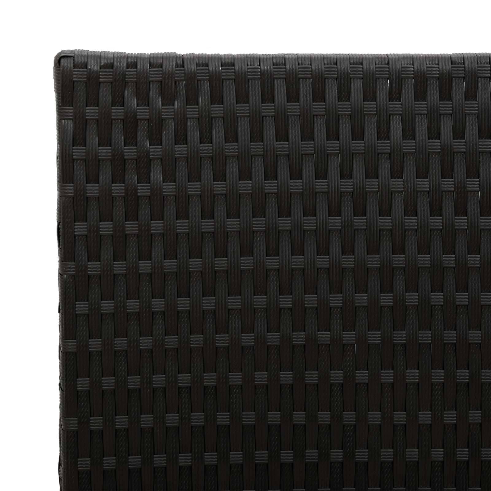 Cache-pot polyrotin noir 55 x 22 x 70 cm, Poids:5kg - PANGIVO - Image 6