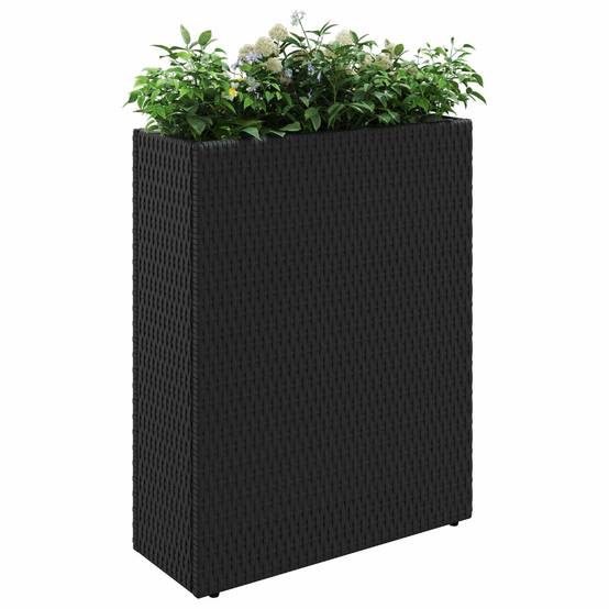 Cache-pot polyrotin noir 55 x 22 x 70 cm, Poids:5kg - PANGIVO - Image 3