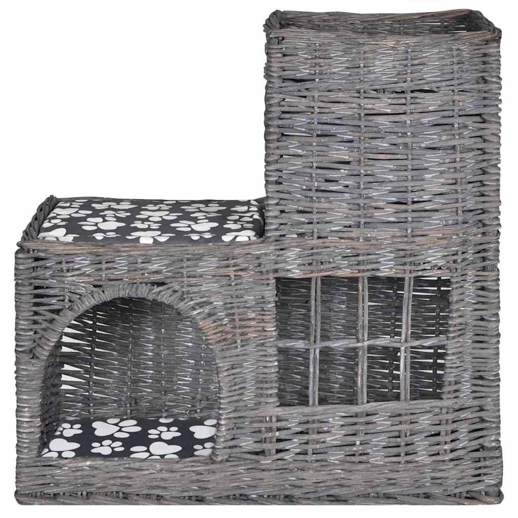 Vidaxl - Arbre/maison/château à chat avec coussin Saule vidaXL 170226 - Image 2