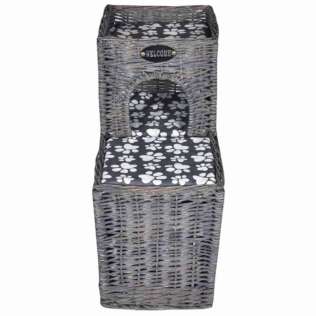 Vidaxl - Arbre/maison/château à chat avec coussin Saule vidaXL 170226 - Image 5