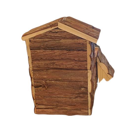 Maison Bjork en bois nature pour rongeurs - Image 3