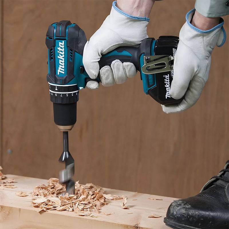 Perceuse visseuse à percussion 2x3Ah 18V MAKITA DHP482SFE en coffret — free download