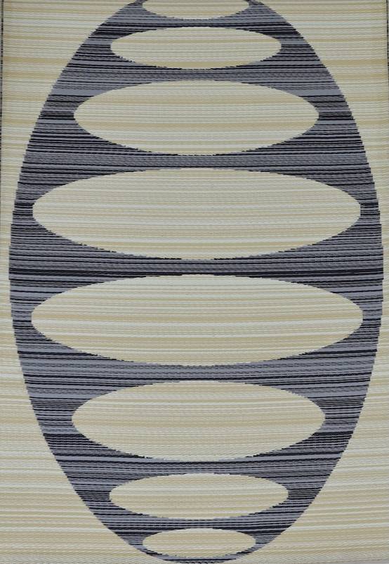 Proloisirs - Tapis Polypropylène 150x240 - Ovalie PROLOISIRS
