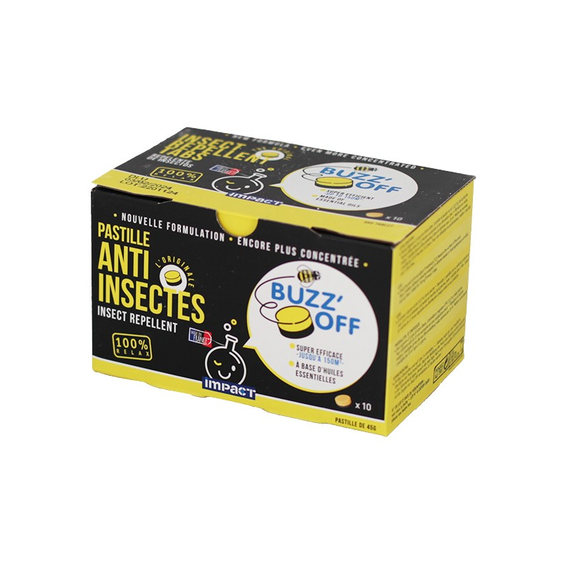 Pastille anti-insectes Impact BUZZ'OFF - - Image 1