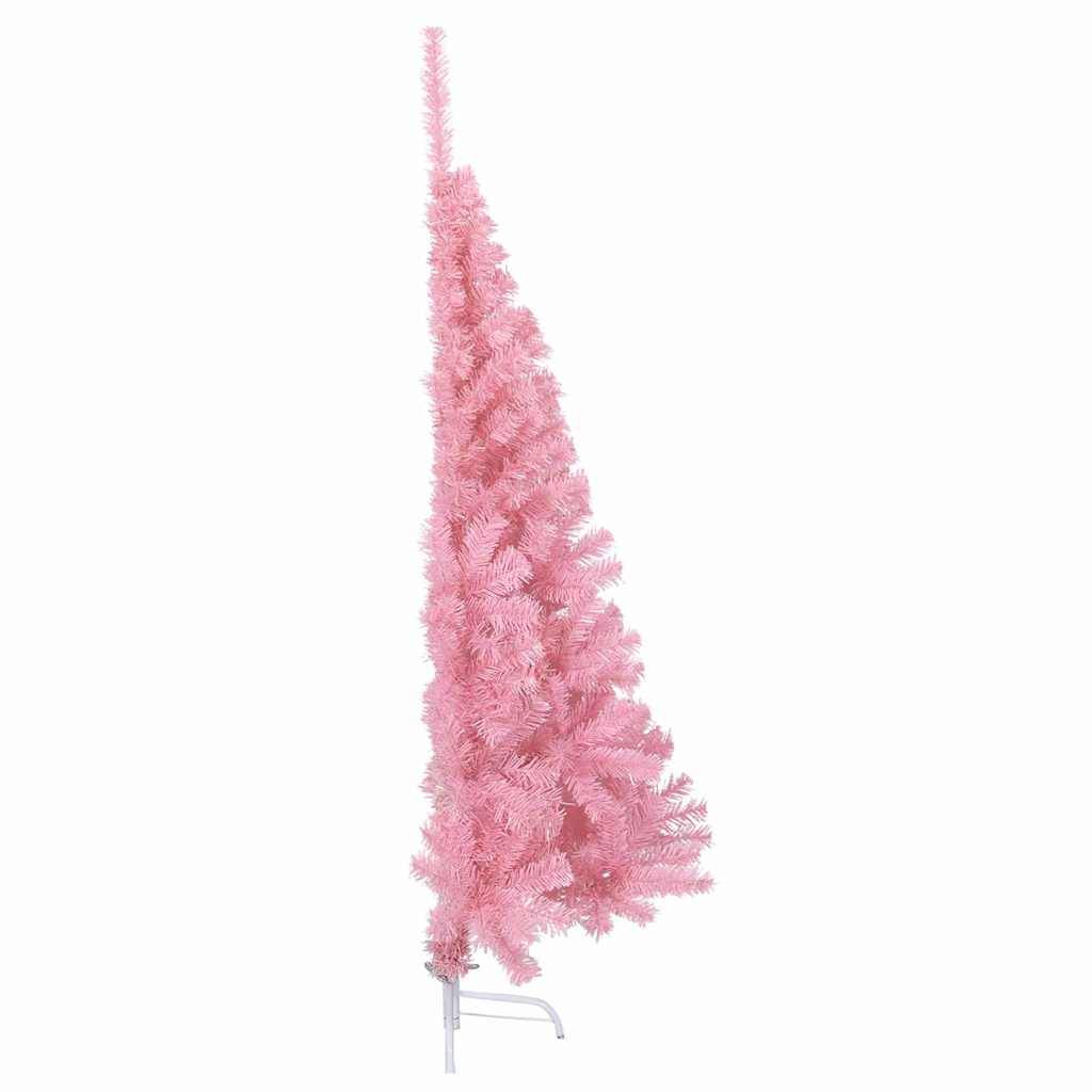 ComfortXL - Petit Sapin de Noël Artificiel Rose 120 cm Prêt à Décorer, 150 LED et Boules Fournies – ComfortXL Outdoor Living - Image 9