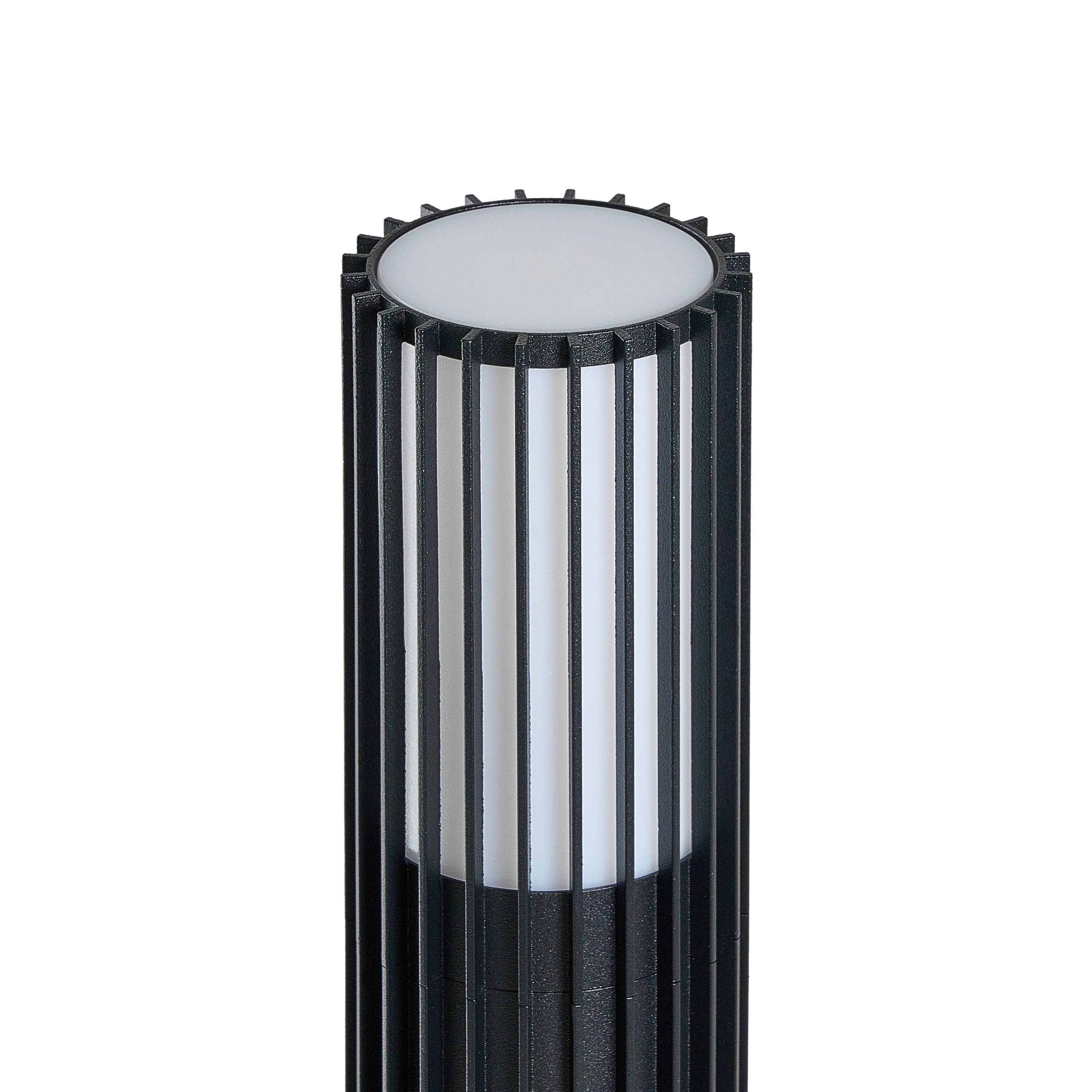 Beliani - Borne Lumineuse Aluminium Noir ERNAN - Beliani - Image 5