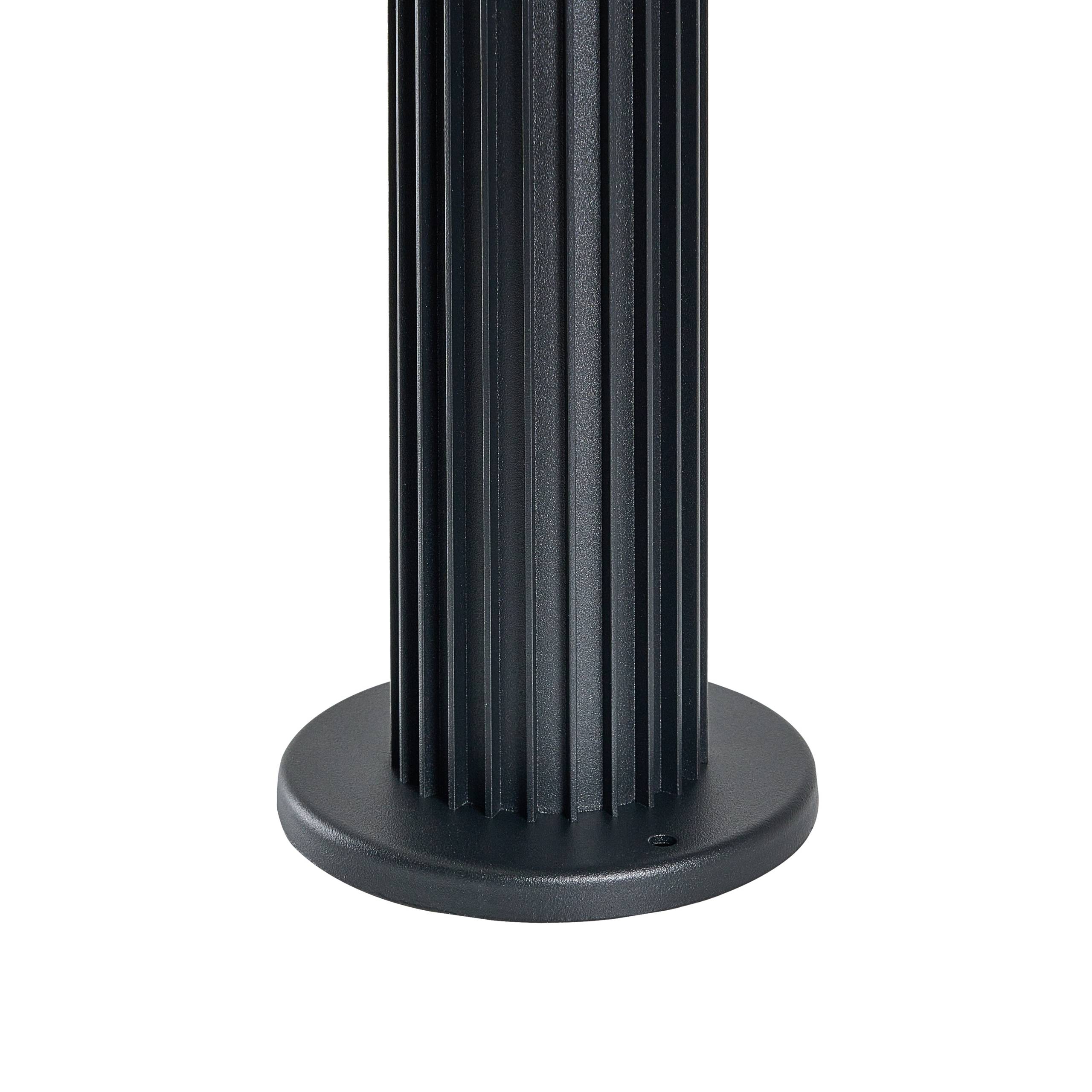 Beliani - Borne Lumineuse Aluminium Noir ERNAN - Beliani - Image 6