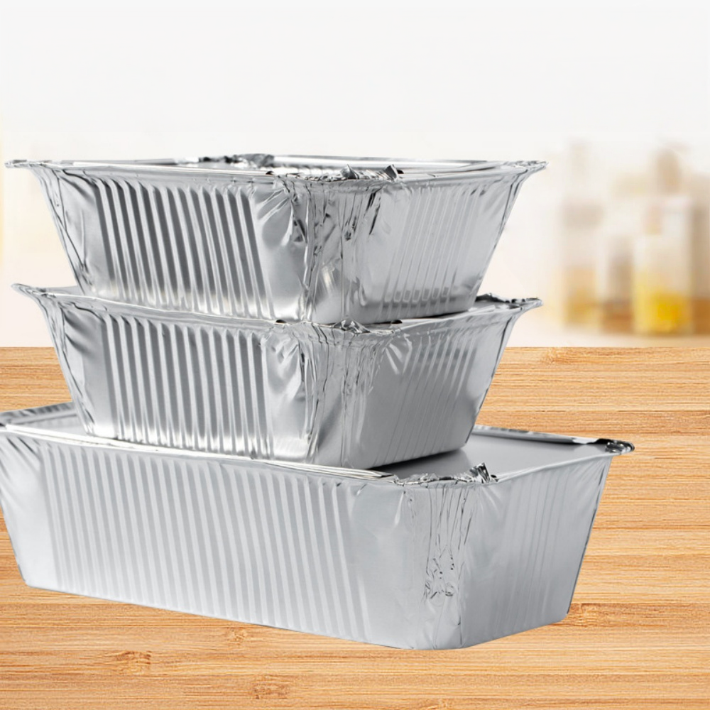 DtopbuyAge - Lot de 30 Barquettes alu Jetables - 17,5x22 cm - 1000 ml - Pour barbecue et cuisson - DtopbuyAge - Image 4