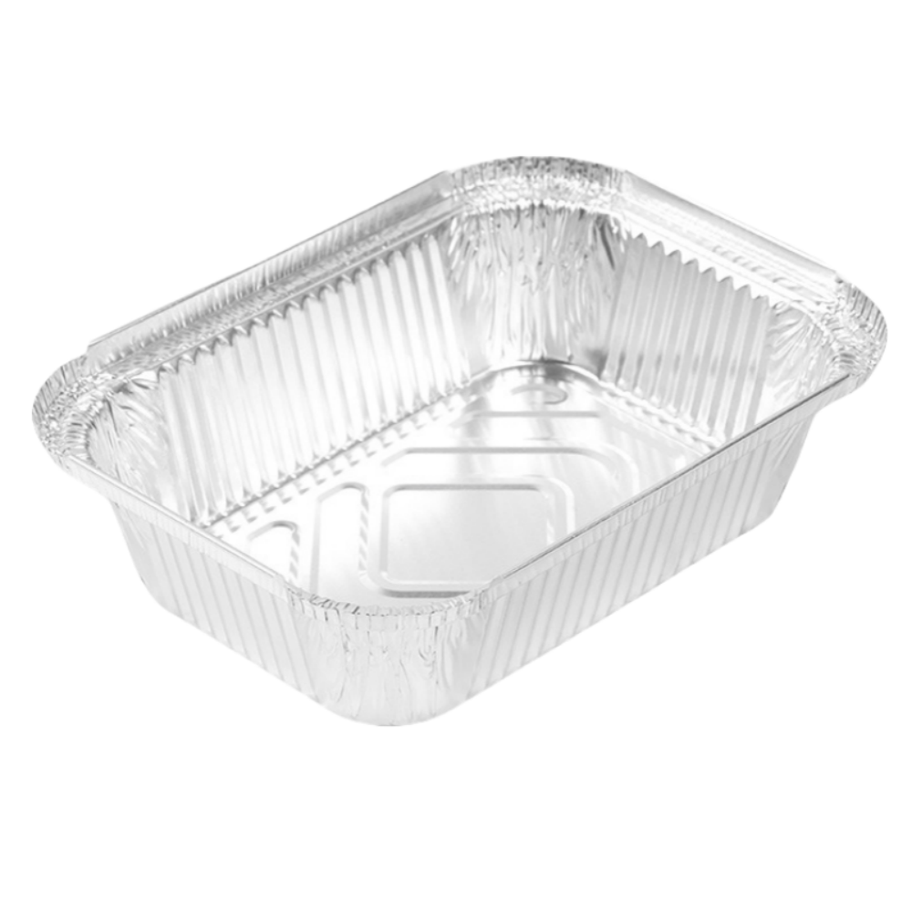 DtopbuyAge - Lot de 30 Barquettes alu Jetables - 17,5x22 cm - 1000 ml - Pour barbecue et cuisson - DtopbuyAge
