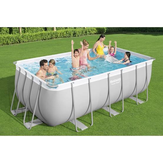 Bestway - Piscine Power Steel Bestway 4.12m Robuste, Kit Complet, Facile à Monter - Bestway - Image 2